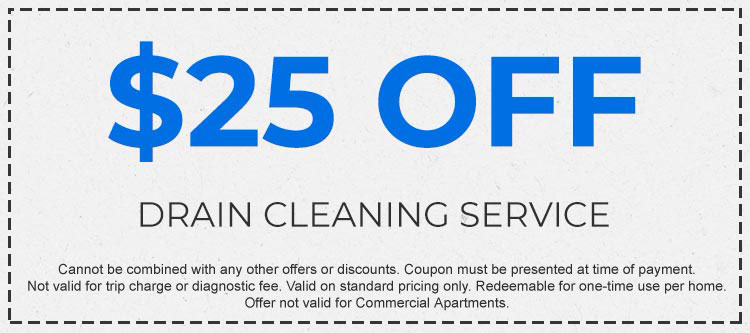 drain cleaning service discount